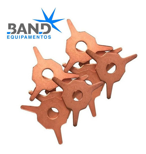 10 Ponteiras Para Repuxo Fino (3 Pontas) - Spotter Band 4014 1