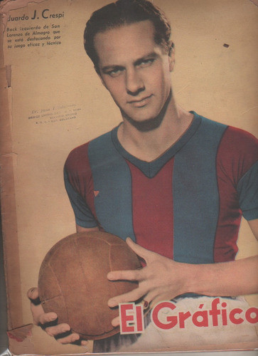 El Grafico Nº 1298 - Año 1944 - San Lorenzo - J. Crespi 0
