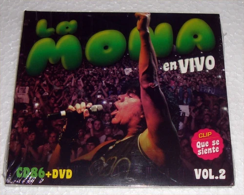 La Mona Jimenez En Vivo Vol.2 Cd+dvd Sellado / Kktus 0