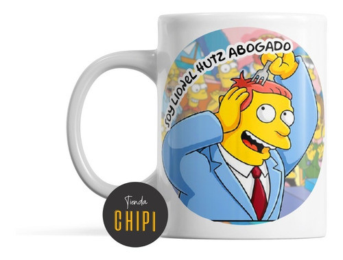 Taza Lionel Hutz Abogado Los Simpsons 0