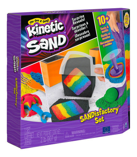 Massa Areia - Conjunto Fábrica De Areia - Kinetic Sand 1