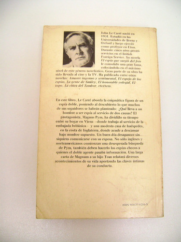 Un Espia Perfecto John Le Carre Thriller Suspenso Boedo 1