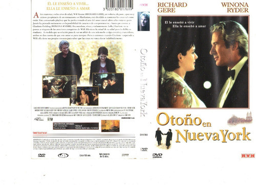 Otoño En Nueva York (2000) - Dvd Original - Mcbmi 0