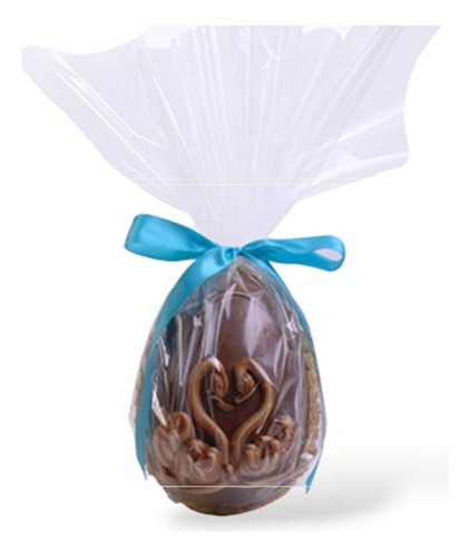 Celofan Bopp Cristal Para Huevo De Pascua 80x80 Cm X 500 H 0