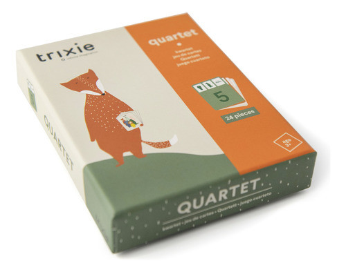 Juego Cartas Infantil Didactico Animales Trixie Verduras Tx 1