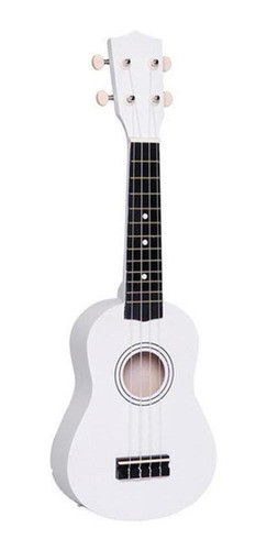 Ukelele Soprano Color Blanco Con Funda Korner 0