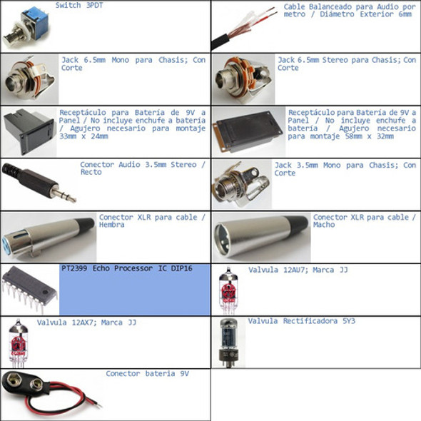 Pack 9x Circuito Integrado Pt2399 Dip16 Echo Processor 1
