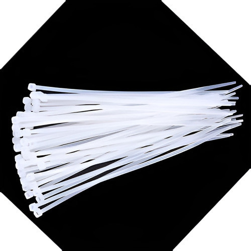 500pcs 12  40 Lbs Zip Plástico Abrigo Guarnecido Cable Lazo 1