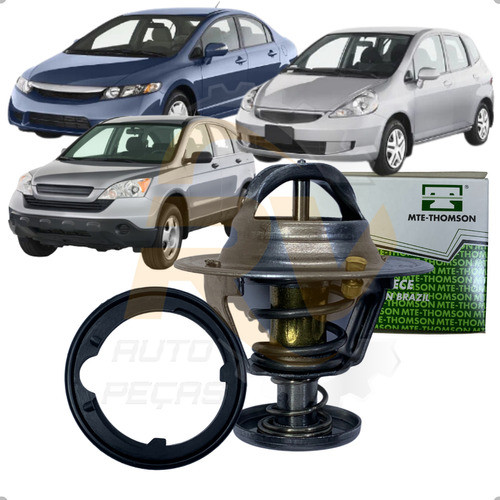 Valvula  Termostatica Original Mte New Civic 2009 2010 2011 1