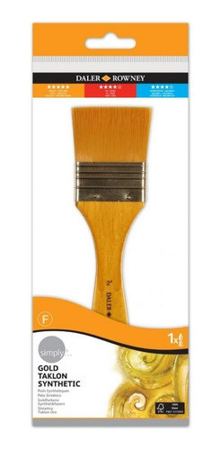 Pincel Paletina 2´´ Cerda Sintética Daler Rowney Multiuso 0