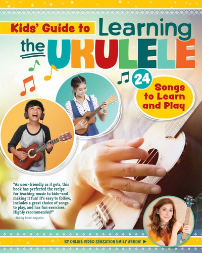 Guía Niños Aprender Ukelele: 24 Canciones Aprender Y Tocar Y 0