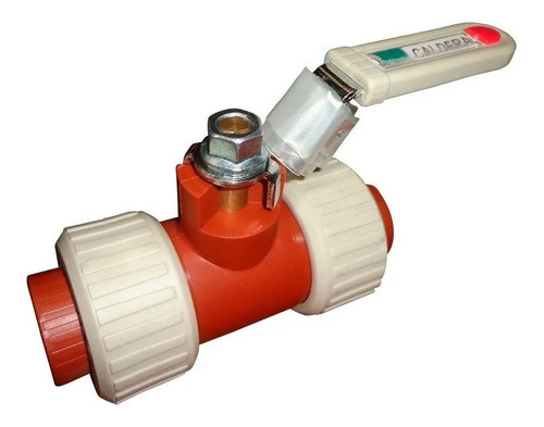 Llave Esférica Agua 1/2  Termofusión Doble Unión H3 (6470) 0