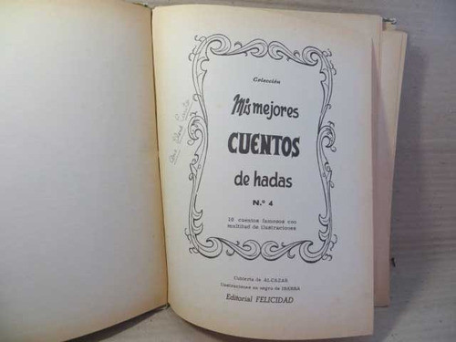 Mis Mejores Cuentos De Hadas N° 4 Ed Felicidad 1961 1