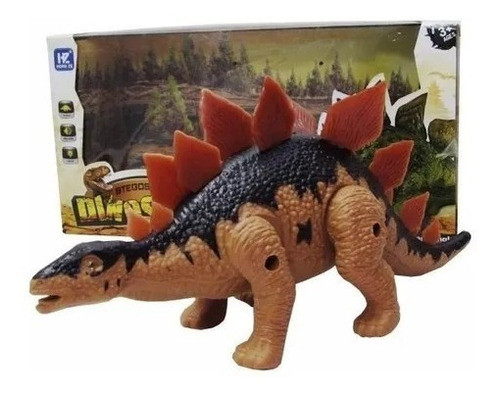 Mega Dinosaurio A Pila 33x17x12cm Niños Sebigus 0405 0