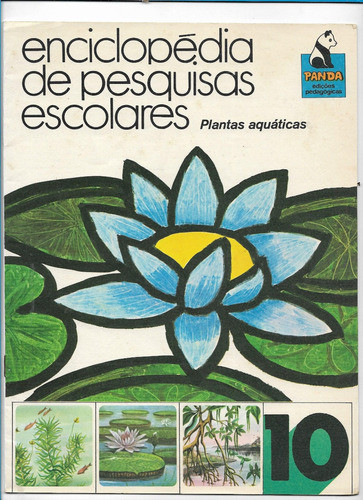 Álbum Figurinha - Plantas Aquaticas - Completo  Edit Panda 0