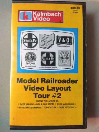 Jr - Vhs Americano De Trenes - Model Railroader Layouts H0 0