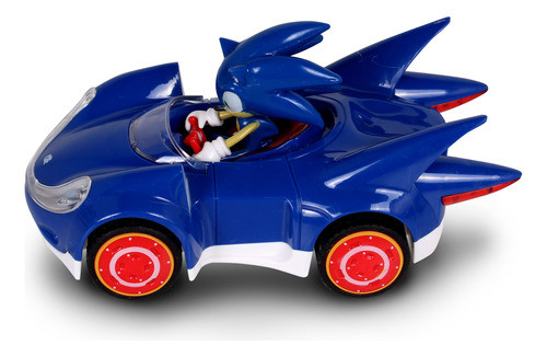 Sonic vehiculo 13cm the hedgehog sega all stars racing fricc 1