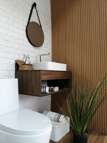 Painel Ripado Ecológico Reno Maiorca - Placa Com 0,45m² 1