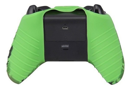 Funda Protector Silicona Joystick Para Xbox One Camufl Verde 1