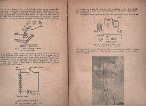 Antiguo Libro Hobby * Radiotransmision Para Afisionados 1954 1