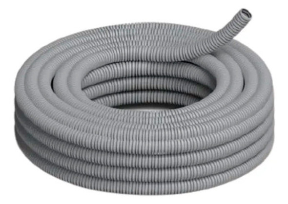 Caño Pvc Corrugado Semipesado Por 25m De 20mm Genrod 0