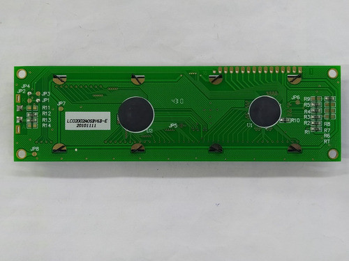 Display 2x20 C/ Back Verde, Lc02002a0sby6b-e 1