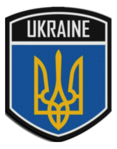 Parche Termoadhesivo Emblema Ucrania M02 0