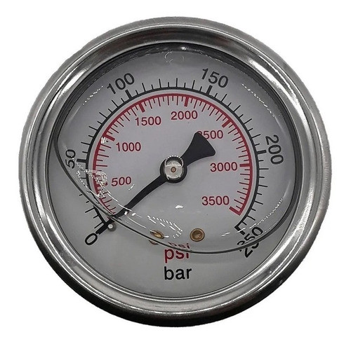 Manometro Hidrolavadora Annovi Lt590 50mm 250bar Rosca 1/8 0