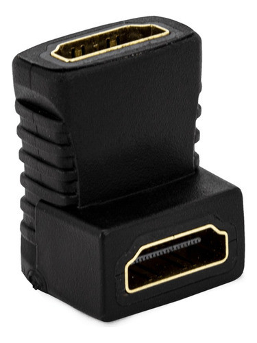 Adaptador Plug Hdmi Femea X Femea 90 Graus 1
