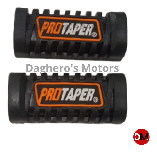 Gomas Posapie De Moto Protaper Naranja/negro - Juego 1