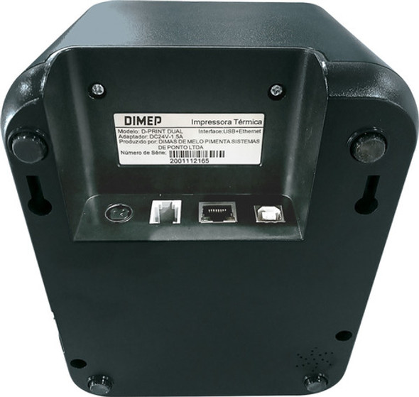 Impressora Termica Nao Fiscal Dimep D-print Dual Usb + Rede 1