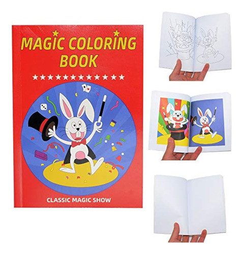 Funcaja Libro Mágico Para Colorear Divertido Truco 0