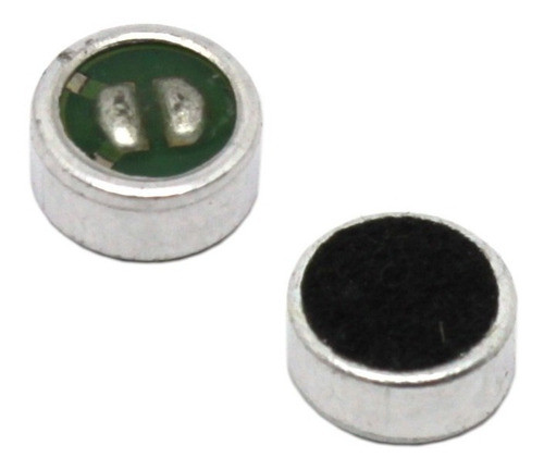 100 Peças - Microfone De Eletreto 6x3 Pequeno S/ Terminais 0