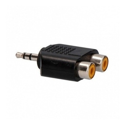 Adaptador 2 Rca Hembra A Plug Stereo 3.5 Macho Z/oeste 1