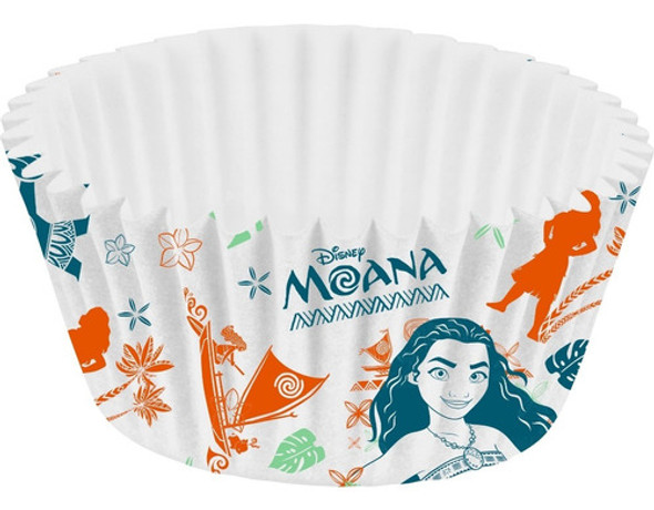 200 Unidades - Forminha De Doce Número 5 - Moana 1 200 Unidades - Forminha De Doce Número 5 - Moana 1