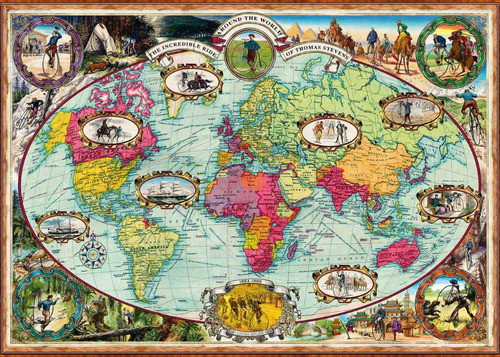 Puzzle Bicicletas Alrededor Del Mundo 1000 Pcs- Ravensburger 0