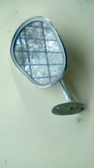 Espejo Auto Antiguo Original De Metal Retrovisor Puerta 0