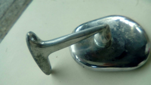 Espejo Auto Antiguo Original De Metal Retrovisor Puerta 1