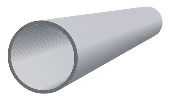 Caño De Aluminio Natural Redondo 38 X 3 Mm Largo X 6 Mts. 0