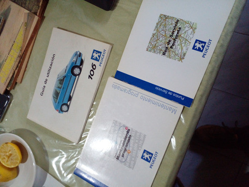Manuales Del Usuario Del Peugeot 106 Originales De Fabrica 0