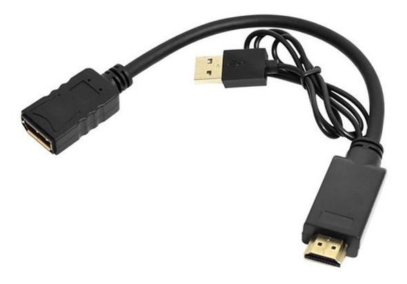 Conversor Hdmi A Monitor Con Display Port 4k Nisuta Ns-nhddp 1 Conversor Hdmi A Monitor Con Display Port 4k Nisuta Ns-nhddp 1