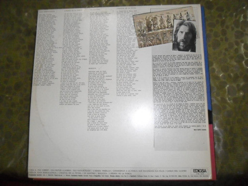 Cancons De Lladre Fermi Reixach Boquica Disco Vinilo Lp 1