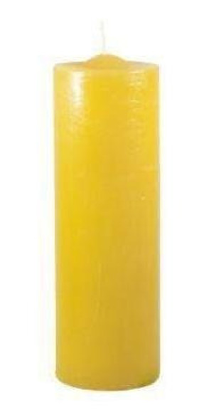 Vela De 7 Dias Amarela 240g 0