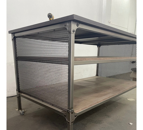 Mesa Reforzada Estantes Para Stock  172x90 Cm 1