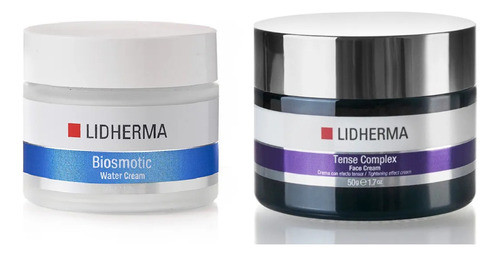 Kit Tense Complex Face Cream + Biosmotic Water Cream Lidherm 0
