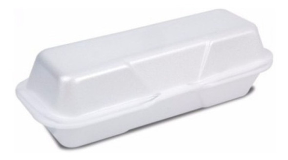 Embalagem Isopor Hot-dog Cachorro Quente H04 C/100 Uni 0