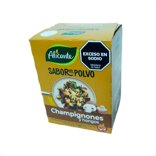 Alicante Sabor En Polvo Champignon Y Hongos 90g (12 Sobres) 0