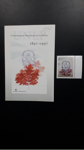 Filatelia Argentina Universidad La Plata 1997 Mint 0