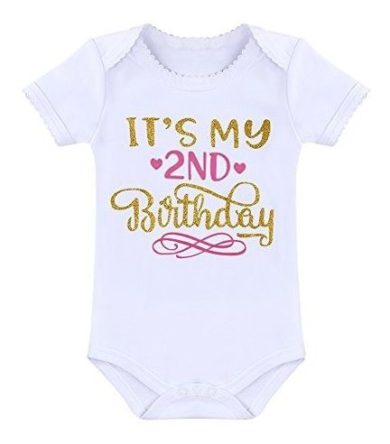 Es Mi Traje De 1er / 2do Cumpleaños Conjunto De 4 Bragas De 1