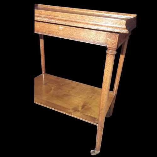 Antigua Mesa Bar Roble  1449   Arte Antica Antiguedades 1